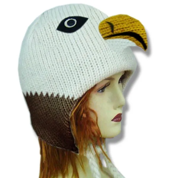 Animal Head Tuques for Kids. 100% Wool with fleece lining. Handmade in Nepal.