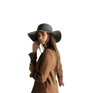 Annabella Floppy Hat - Heather Grey