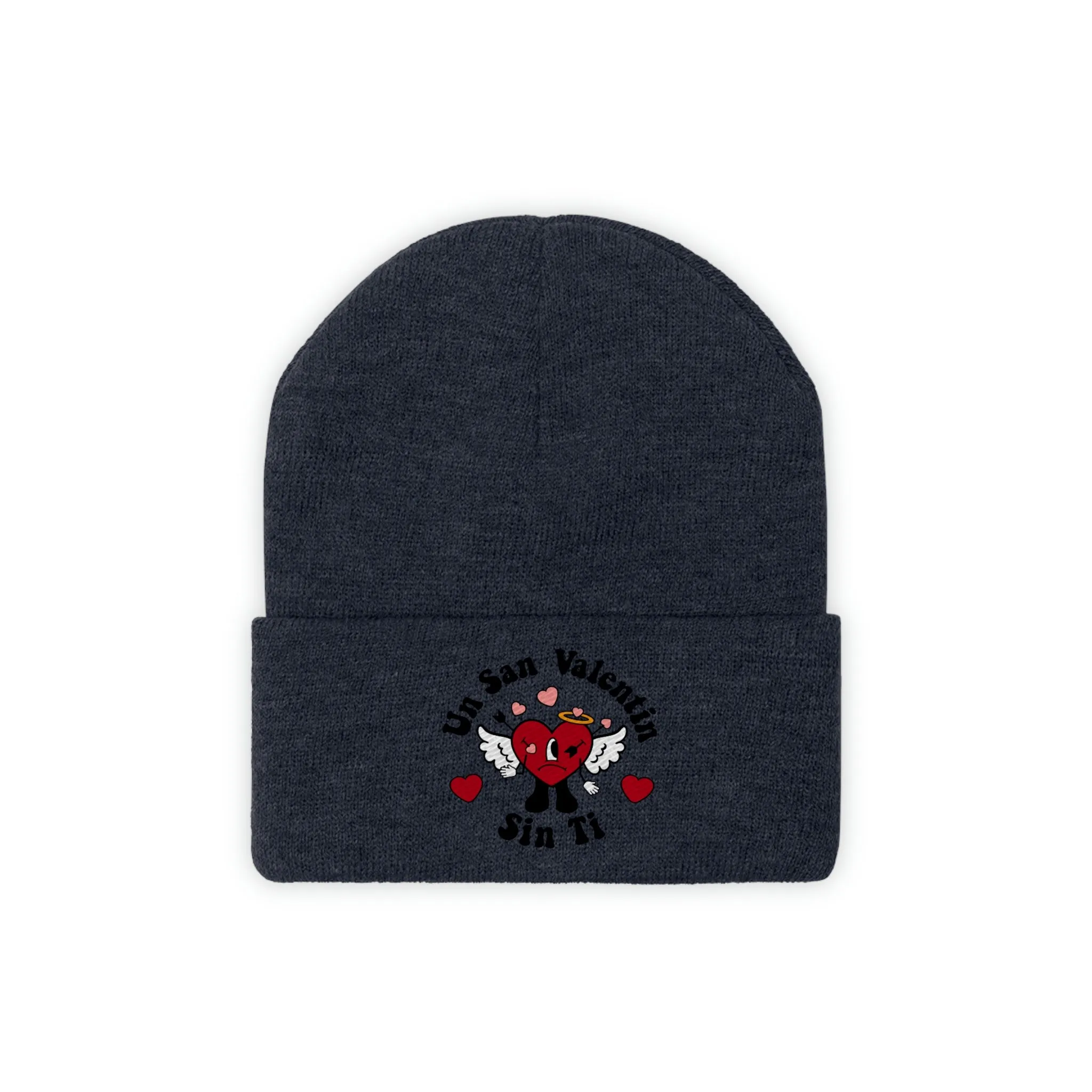 Bad Bunny Valentine's Knit Beanie