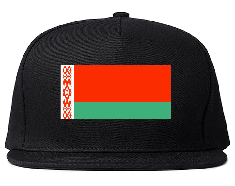 Belarus Flag Country Printed Snapback Hat Cap