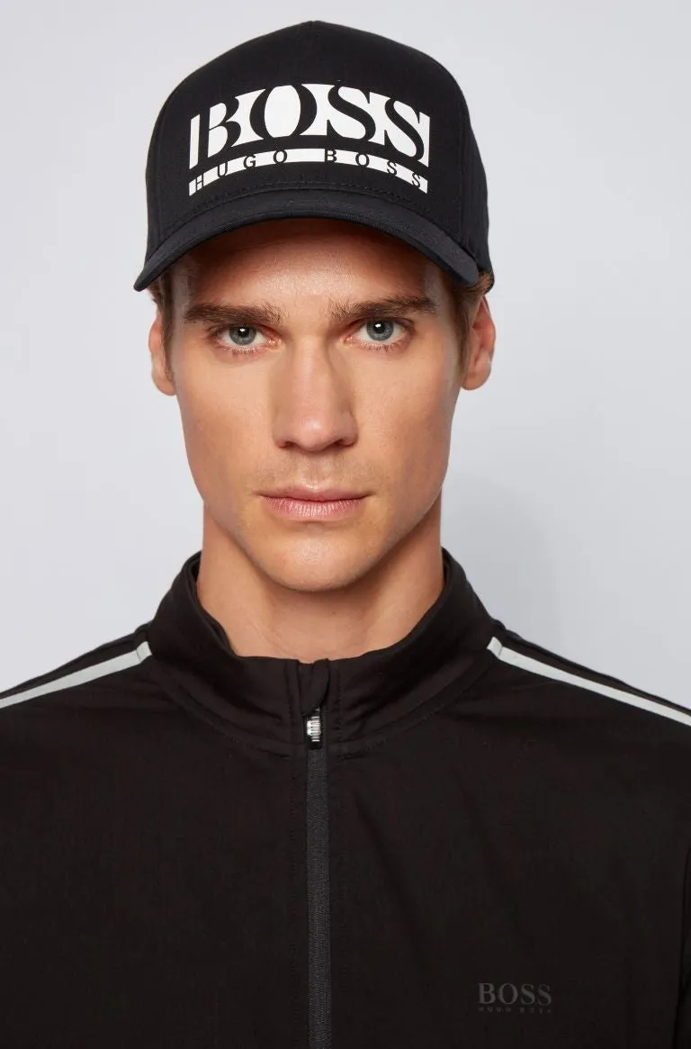 BOSS Cap-Crop Cap in Black