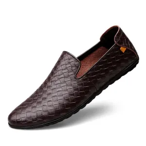 Breathable Comfortable Luxury Weave Casual Shoe