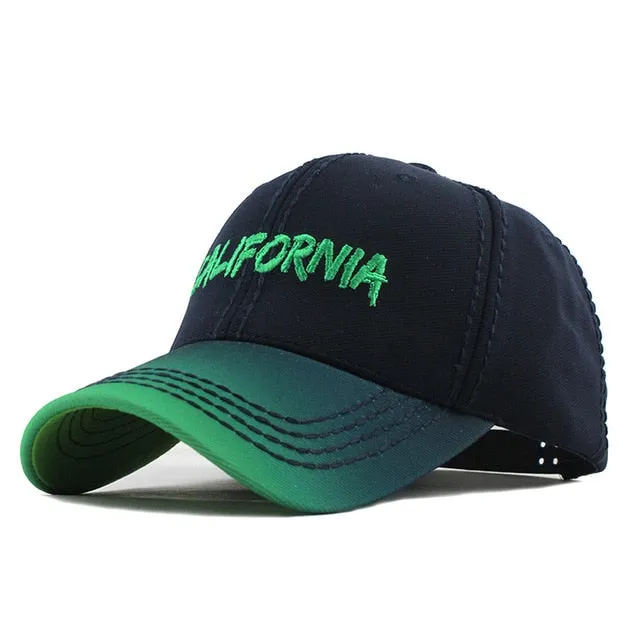 California Retro Embroidered Baseball Cap