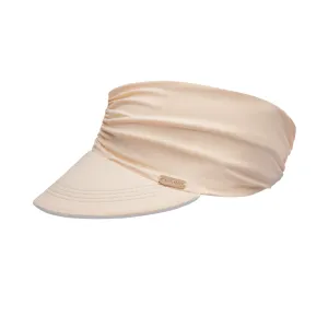 Capri Reversible UV Visor White/Nude