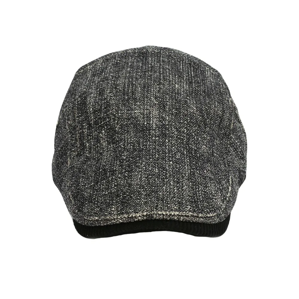 Cotton Twill Newsboy Cap Flat Cap Ivy Gatsby Golf Cabbie Hat YZ30207