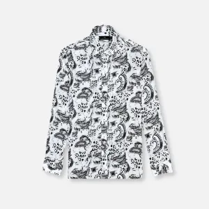 Dantin Roll Tab Linen Shirt