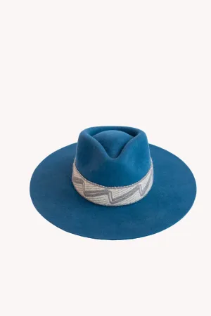 Denim Western Hat