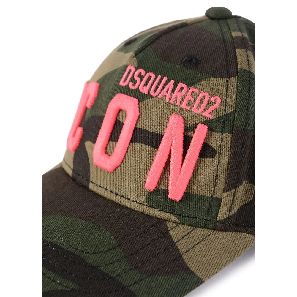 Dsquared² Green Cotton Hats & Cap