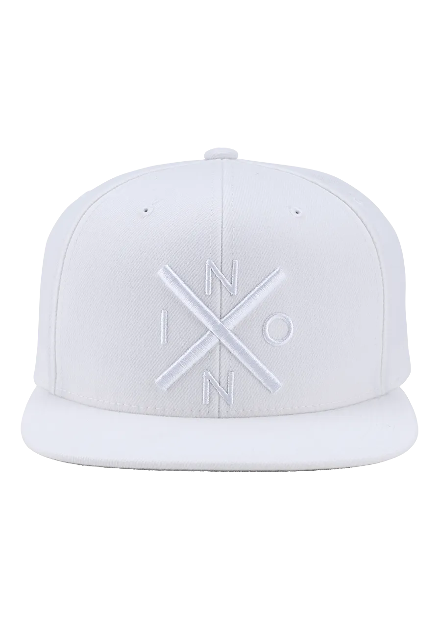 Exchange Snapback Hat - White / Gray