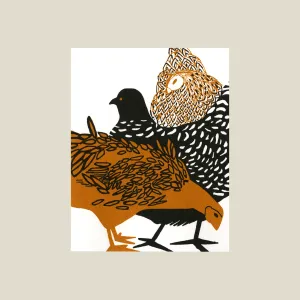 Kinaloon - Three french hens card