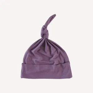 knot hat | plum shadow | bamboo