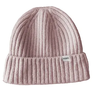 Light Purple Ribbed Knit Mens Cuffed Beanie Hat