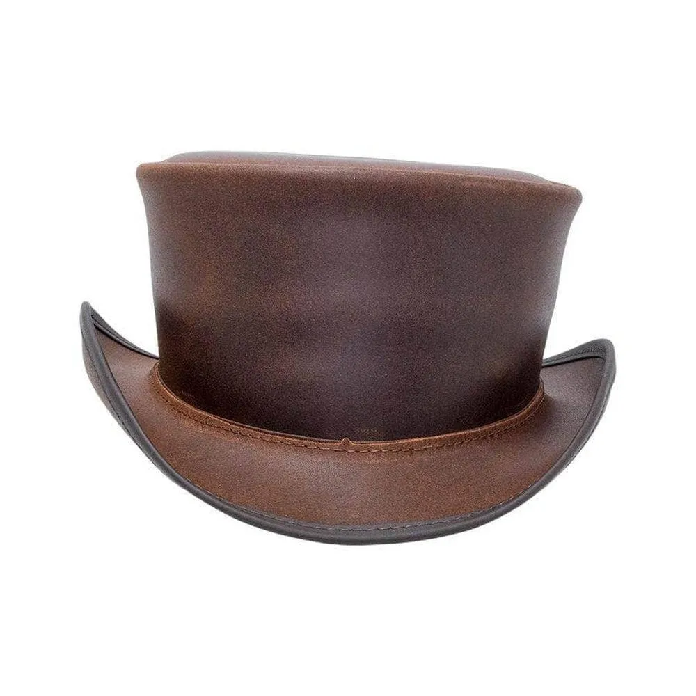 Marlow | Mens Leather Top Hat