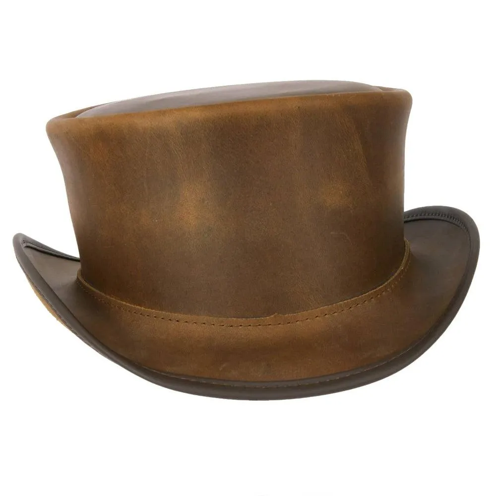 Marlow | Mens Leather Top Hat