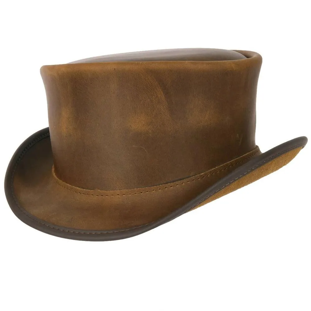 Marlow | Mens Leather Top Hat