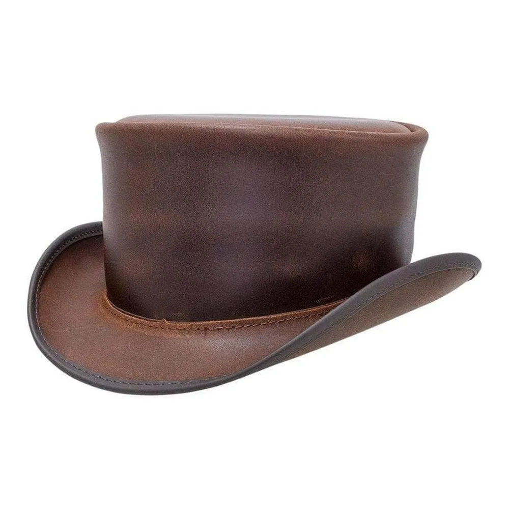 Marlow | Mens Leather Top Hat