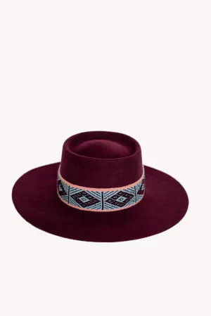 Maroon Bucket Hat