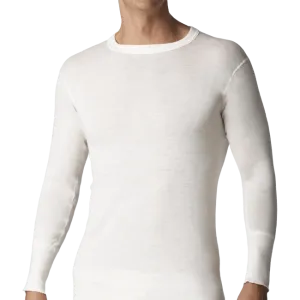 Men's Superwash Wool Base Layer Top