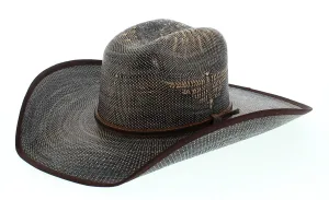 Milano Hats Men's Blue Straw Cowboy Hat