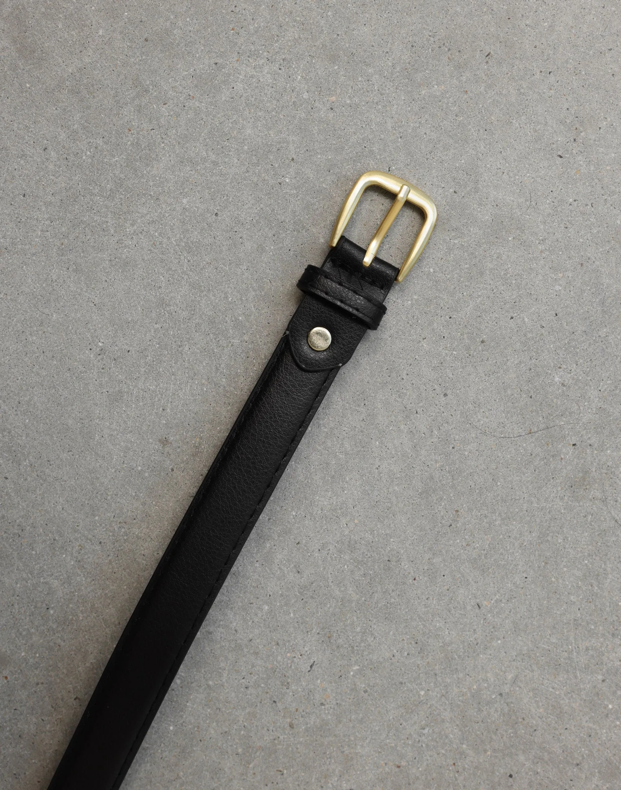 Miriah Belt (Black/Gold)