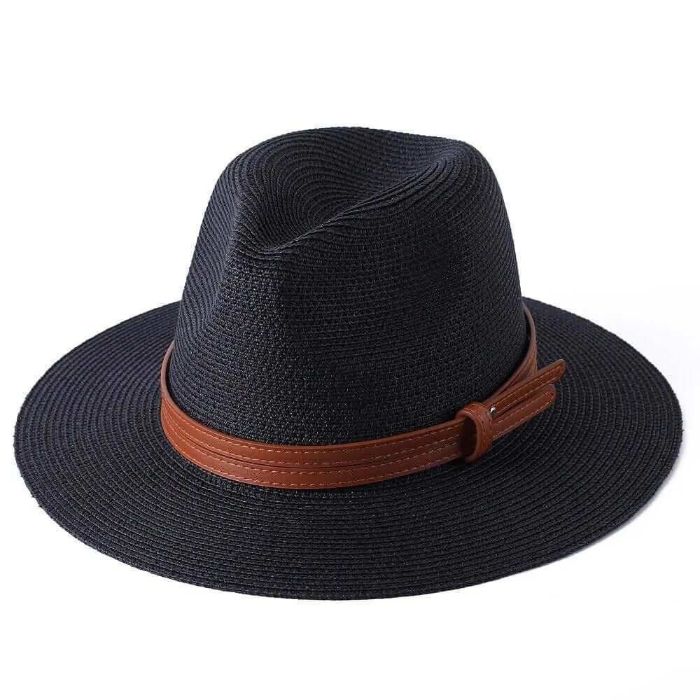 Natural Panama Soft Shaped Straw Hat