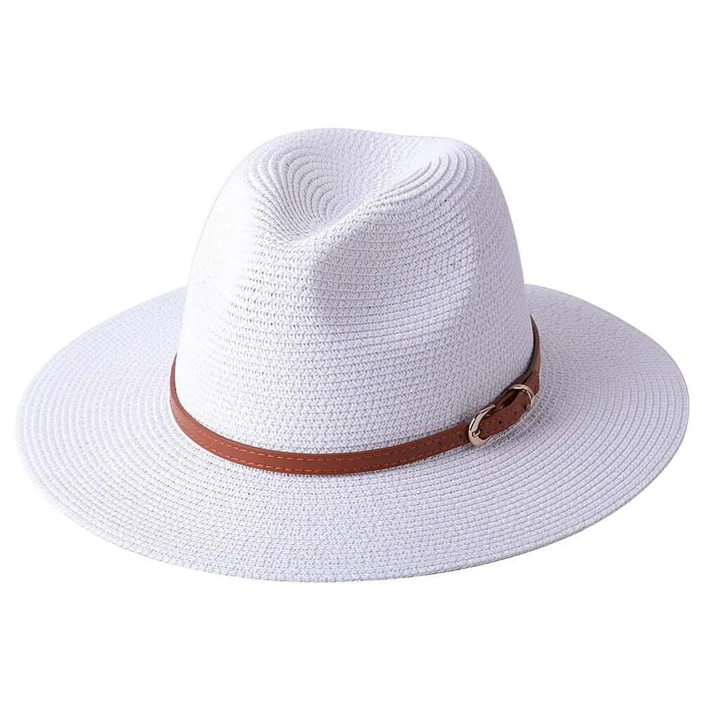 Natural Panama Soft Shaped Straw Hat