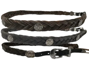 Navajo Cross Horsehair Hatband