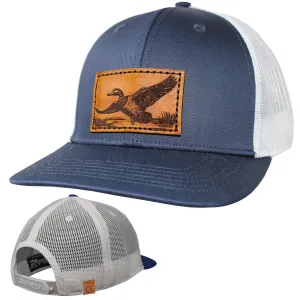 OE - Performance Trucker Hat - Mallard Leather Patch