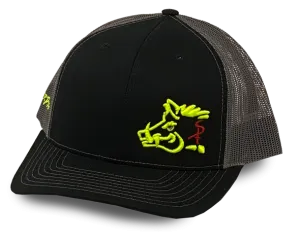 OIl Field Hats Men´s Embroidered Black Cap