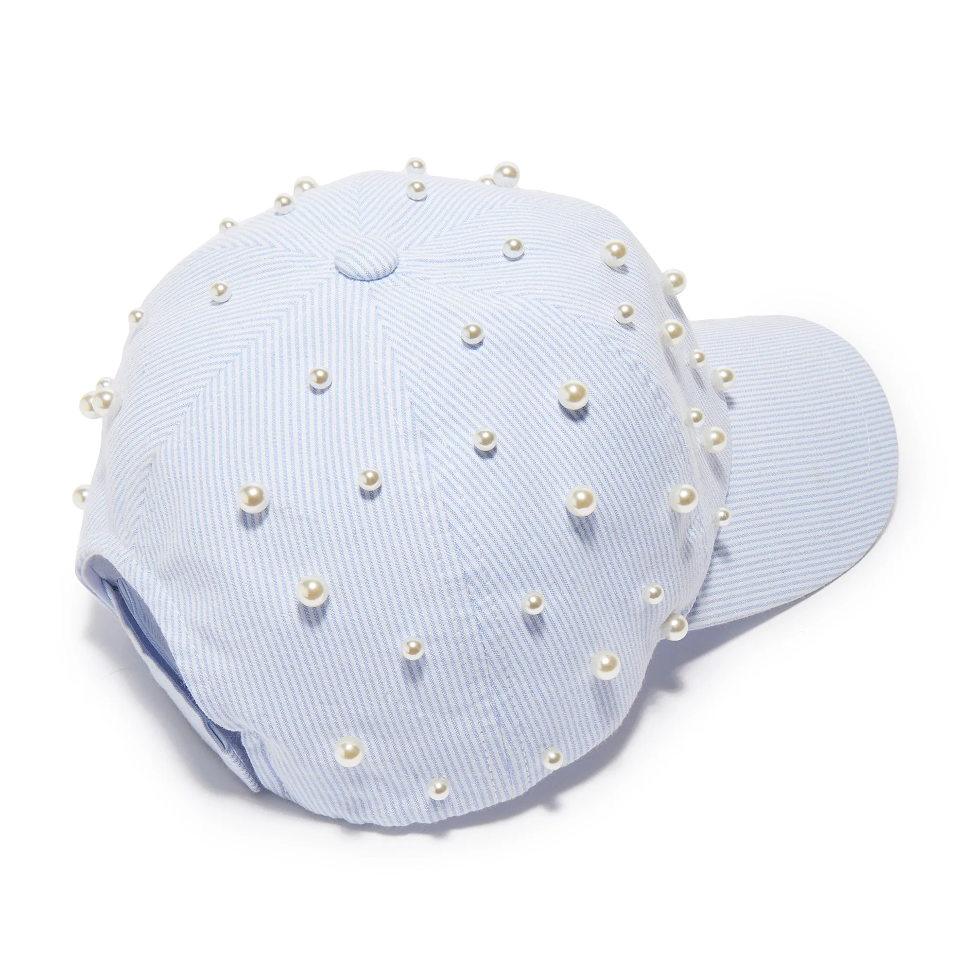 PACIFIC SKY MULTI PEARL SEERSUCKER BASEBALL CAP