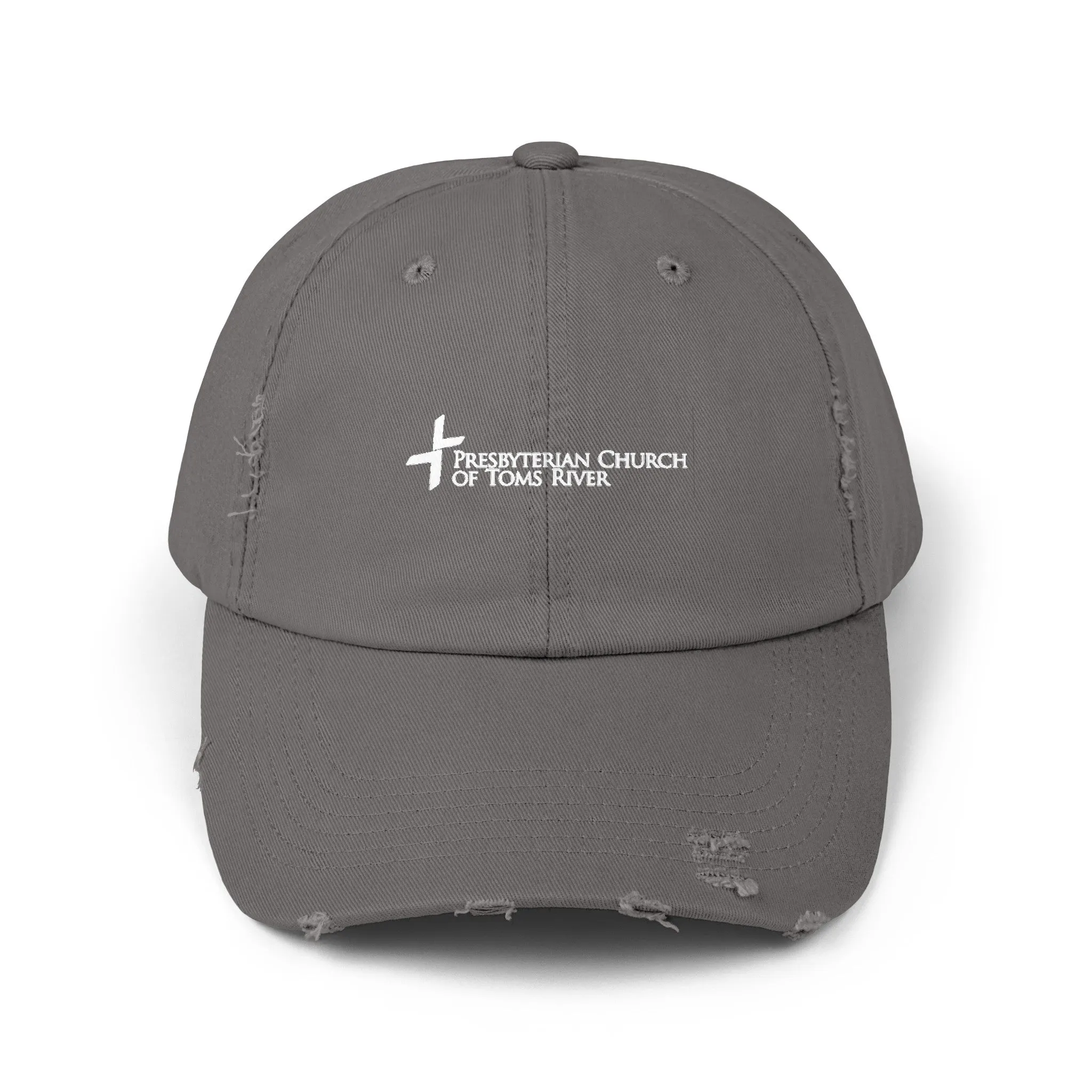 PCTR Logo Unisex Distressed Cap