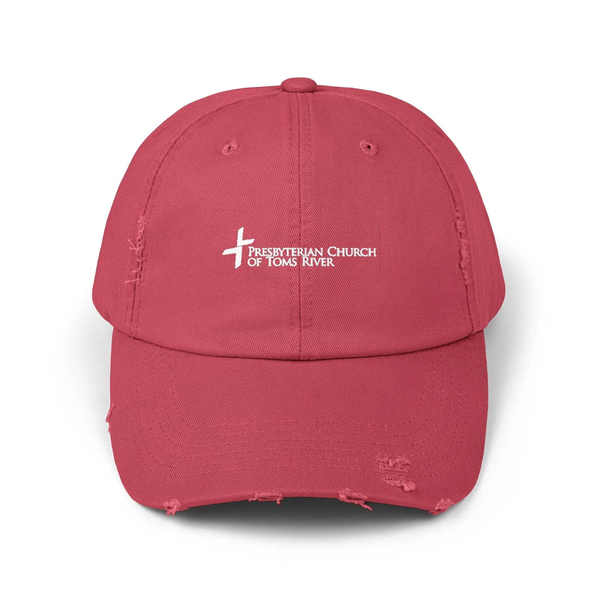 PCTR Logo Unisex Distressed Cap