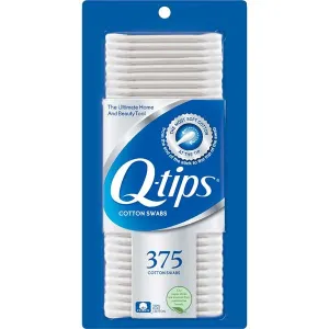 Q Tips Cotton Swab Sticks 375 Count