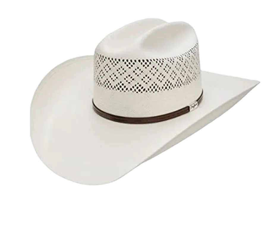 Resistol Hats 20x Jaxon White Diamond Pattern Venting Hat