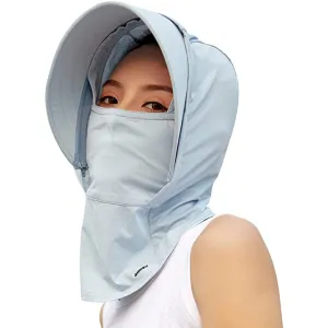 Sidiou Group Anniou 3-in-1 UPF50  Sun Hat Face Mask Neck Gaiter UV Protection Multifunctional Detachable Brim Breathable Quick Drying Outdoor Sun Cap