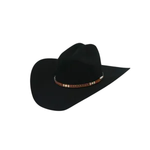 Stetson Men's Monterrey Black Felt Cowboy Hat