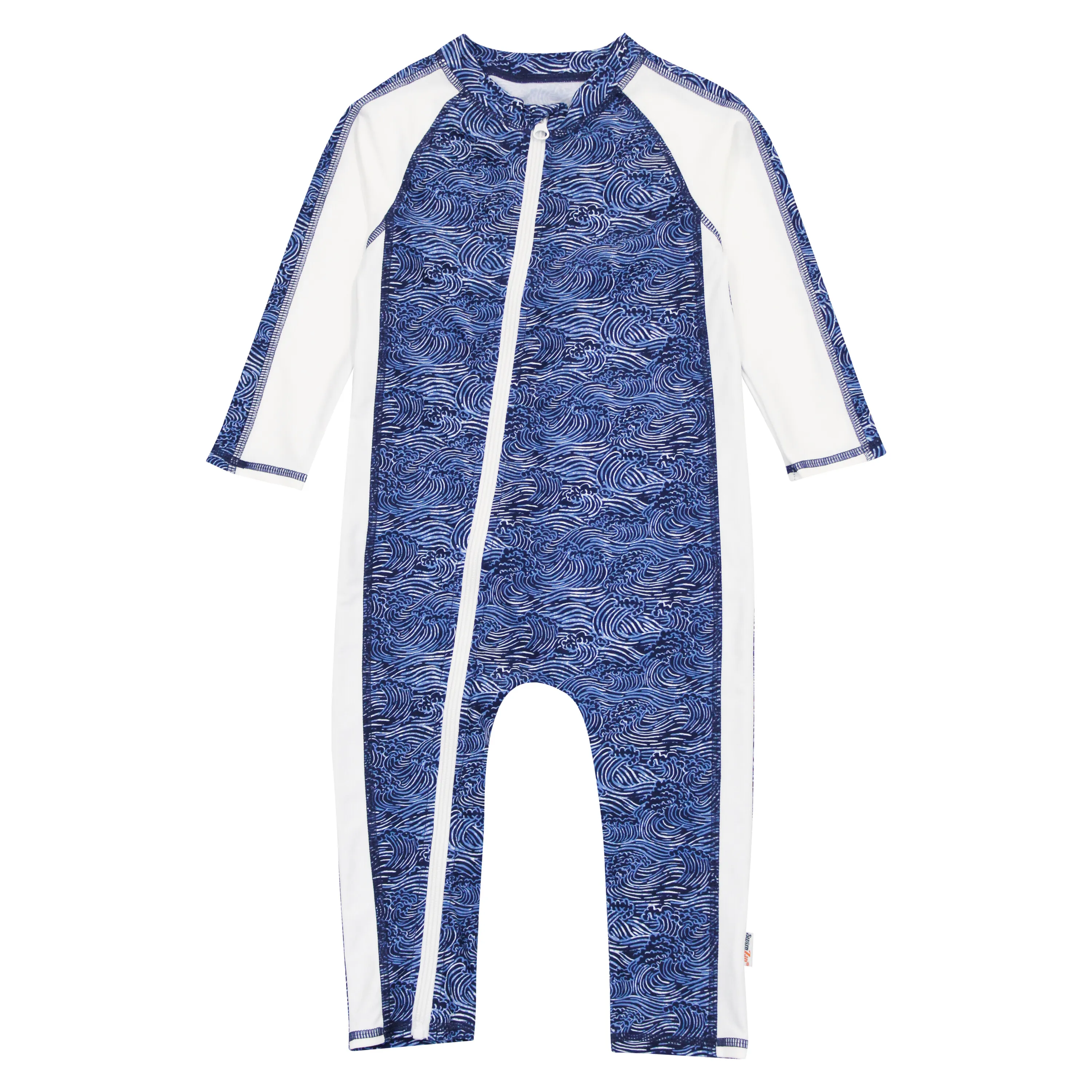 Sunsuit - Long Sleeve Romper Swimsuit | "Ocean Breeze"