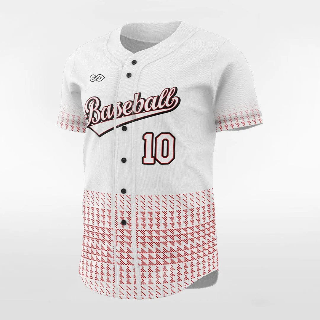 Tall Wall - Customized Men's Sublimated Button Down Baseball Jersey