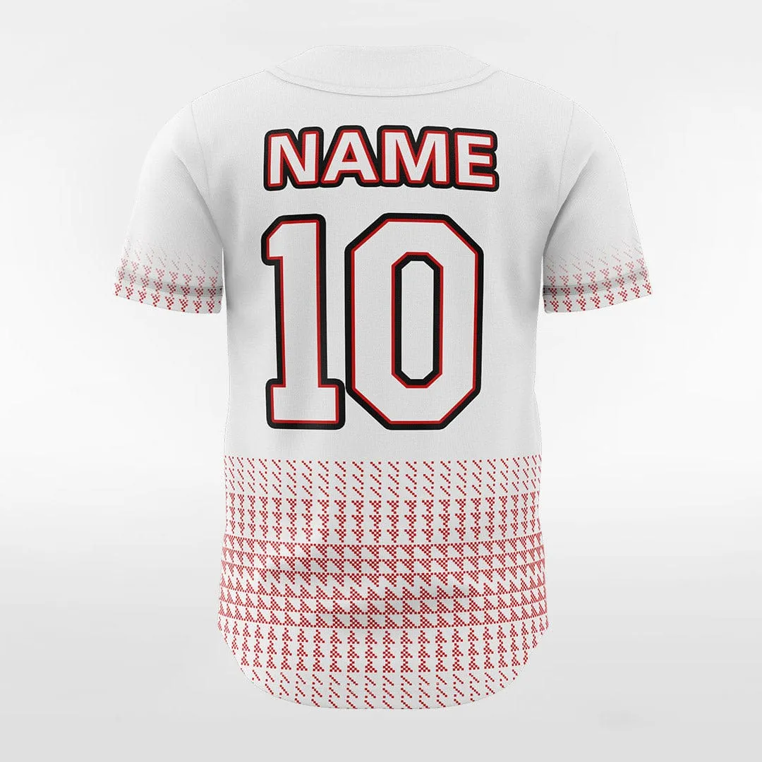 Tall Wall - Customized Men's Sublimated Button Down Baseball Jersey